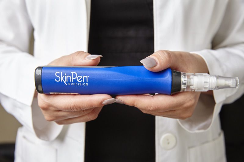 SkinPen device at Miami Skin Spa Brickell — the only FDA-cleared microneedling technology