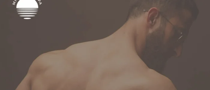 Smooth, hair-free back and shoulders
